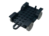 Набор LEGO Fabuland Car Chassis 8 x 6 with Hitch - Complete Assembly, Черный
