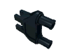 Technic Pin Double Triangle 1 x 3 with 2 Clips
