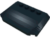 Набор LEGO Wedge 4 x 6 x 2/3 Triple Curved, Черный
