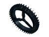 Wheel Hard Plastic Spoked Giant Thin 160 x 28