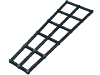 Набор LEGO Boat Mast Rigging Short 16 x 5, Черный