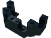 Набор LEGO Castle Turret Top 4 x 8 x 2 1/3, Черный