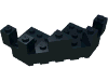 Набор LEGO Castle Turret Top 7 x 7 Corner, Черный