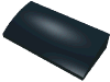 Набор LEGO Slope Curved 2 x 4 x 2/3 No Studs [No Bottom Tubes], Черный