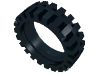 Tire Offset Tread with Center Band