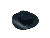 Minifig Hat, Wide Brim Outback Style (Fedora)