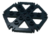 Technic Plate Rotor 6 Blade with Clip Ends Connected [aka Water Wheel]