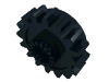 Набор LEGO Technic Gear 16 Tooth with Clutch [Toothed], Черный