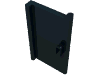 Набор LEGO Door 1 x 2 x 3 with Vertical Handle, Черный