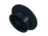 Набор LEGO Wheel Train for 12V Electric Motor, Черный