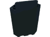 Набор LEGO Panel 3 x 3 x 6 Corner Wall without Bottom Indentations, Черный