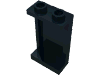Набор LEGO Panel 1 x 2 x 3 [Side Supports / Hollow Studs], Черный