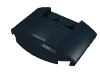 Набор LEGO Wedge 3 x 4 x 2/3 Triple Curved Smooth, Черный