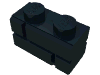 Набор LEGO Brick Special 1 x 2 with Masonry Brick Profile, Черный