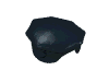 Набор LEGO Fabuland Policeman/Postman's Cap, Черный