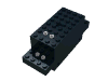 Electric Train Motor 4.5V 4 x 12 x 4 with Black Base