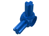 Набор LEGO Technic Axle and Pin Connector Hub with 2 Axles, Голубой