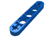 Набор LEGO Technic Beam 1 x 5 Thin with Axle Holes on Ends, Голубой
