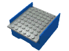 Набор LEGO Boat Section Middle  6 x  8 x  3.333 with LtGray Deck, Голубой