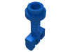 Набор LEGO Hinge Bar with 3 Fingers and End Stud (Control Lever), Голубой