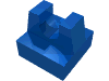 Набор LEGO Tile Special 1 x 1 with Clip and Straight Tips, Голубой