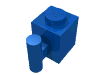 Набор LEGO Brick Special 1 x 1 with Handle, Голубой