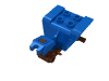 Набор LEGO Tricycle Complete Assembly with Dark Bluish Gray Chassis &amp, Голубой