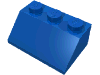 Набор LEGO Slope 45В° 2 x 3, Голубой