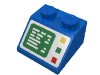 Набор LEGO Slope 45 2 x 2 with Computer Screen Print, Голубой
