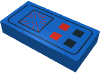 Набор LEGO Tile 1 x 2 with Space Computer Print, Голубой