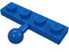 Набор LEGO Plate Special 1 x 4 with Towball, Голубой
