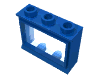 Набор LEGO Window 1 x 3 x 2 Classic with Short Sill [Complete], Голубой