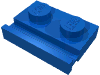 Набор LEGO Plate Special 1 x 2 with Door Rail, Голубой