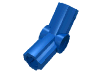 Набор LEGO Technic Axle and Pin Connector Angled #4 - 135В°, Голубой