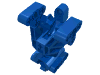 Набор LEGO Bionicle Body Trunk Gearbox, Голубой