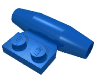Набор LEGO Engine - Smooth, Small 1 x 2 Side Plate [With Axle Holders], Голубой
