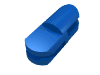 Набор LEGO Arm Piece Straight with 2 and 3 Fingers, Голубой