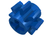 Набор LEGO Technic Gear 8 Tooth, Голубой