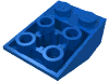 Набор LEGO Slope Inverted 33В° 3 x 2 [Connections between Studs], Голубой