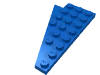 Набор LEGO Wedge Plate 8 x 4 Wing Right, Голубой