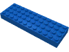 Набор LEGO Brick 4 x 12, Голубой