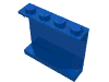 Набор LEGO Panel 1 x 4 x 3 [Solid Studs], Голубой
