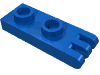 Набор LEGO Hinge Plate 1 x 2 with 3 Fingers and Hollow Studs, Голубой