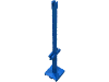 Набор LEGO Boat Mast 2 x 2 x 9 2/3 Bar with Slot on Top and 2 Finger Hinge on Two Sides, Голубой