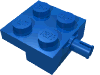 Набор LEGO Plate Special 2 x 2 with Wheel Holder, Голубой