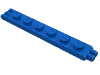Набор LEGO Hinge Plate 1 x 6 with 2 and 3 Fingers On Ends, Голубой
