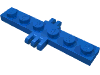 Набор LEGO Hinge Plate 1 x 6 with 2 and 3 Fingers On Sides, Голубой