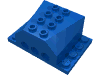 Набор LEGO Engine Block 4 x 6 x 2 with Wedge Cutouts and Technic Holes, Голубой