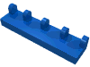 Набор LEGO Hinge Tile 1 x 4, Голубой