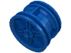 Набор LEGO Wheel 30.4 x 20 without Pinholes, with Reinforced Rim, Голубой